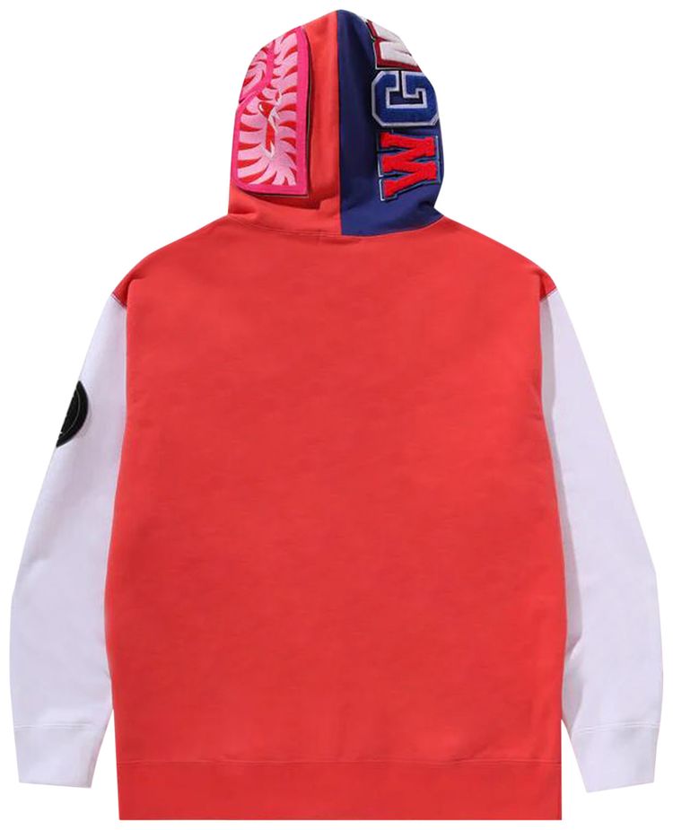 BAPE Shark Full Zip Hoodie Japan Red