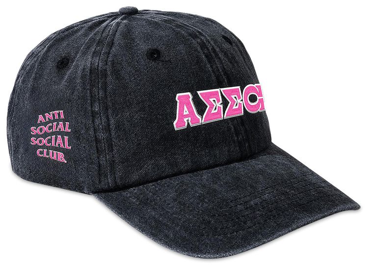 Anti Social Social Club Rush Cap Black