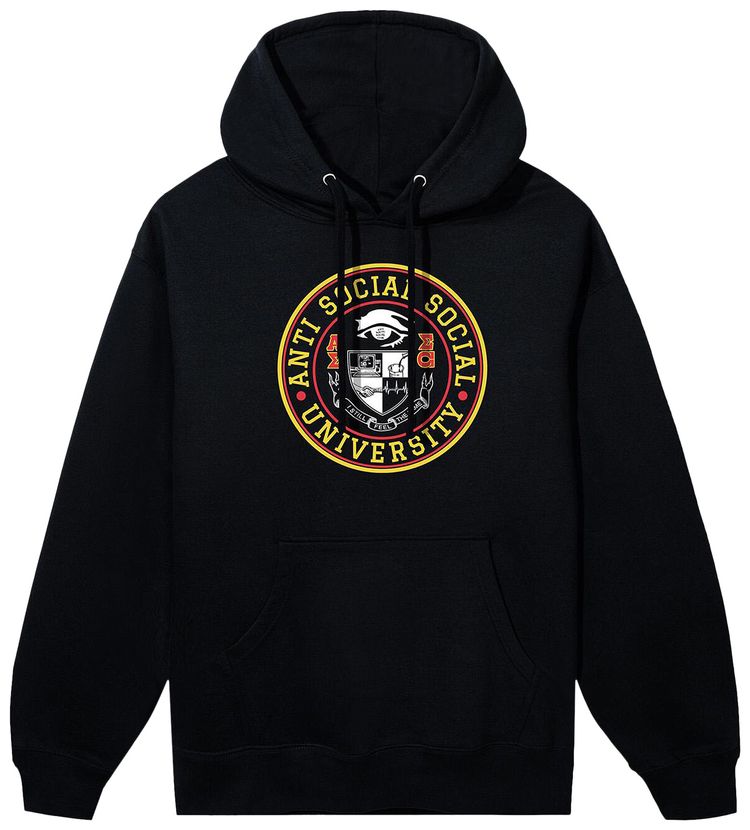 Anti Social Social Club Lurkin Hoodie Black