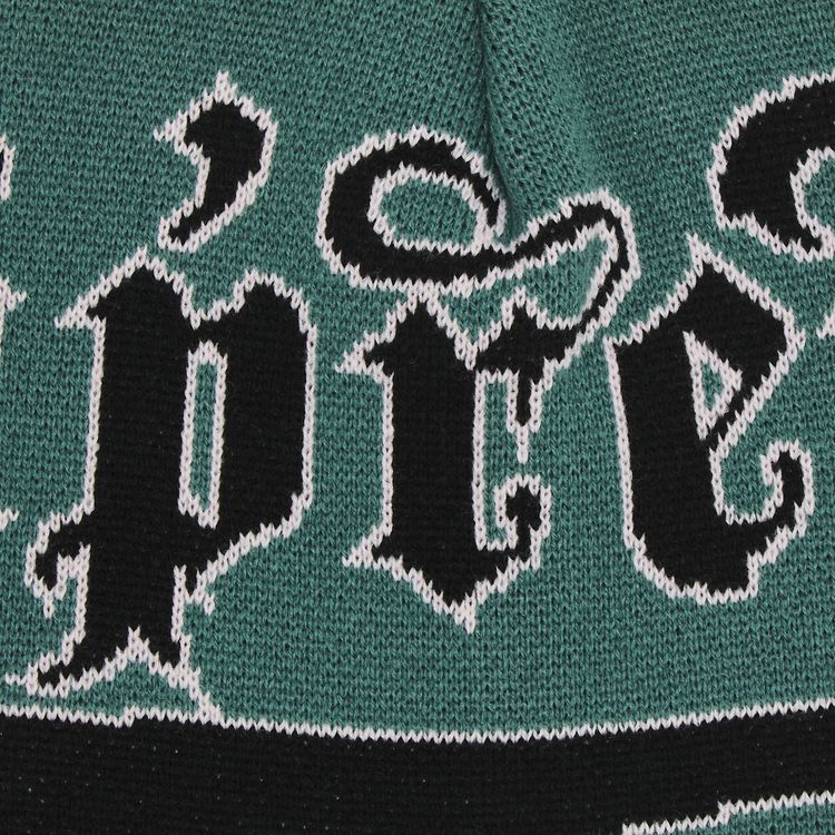 Supreme New Era Accent Beanie Green