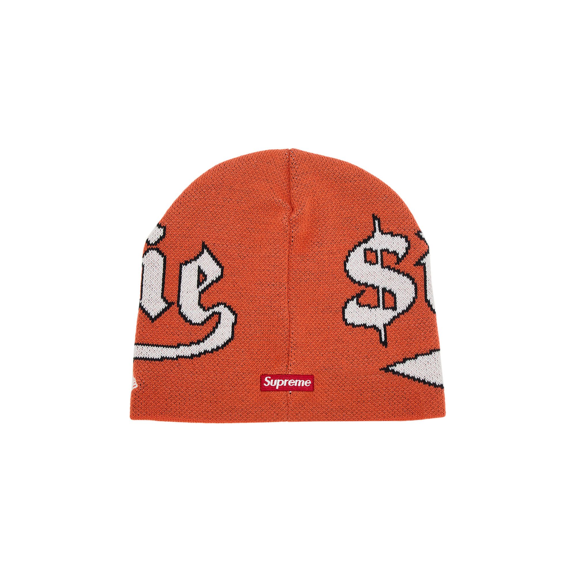 Buy Supreme New Era Accent Beanie 'Orange' - FW24BN67 ORANGE