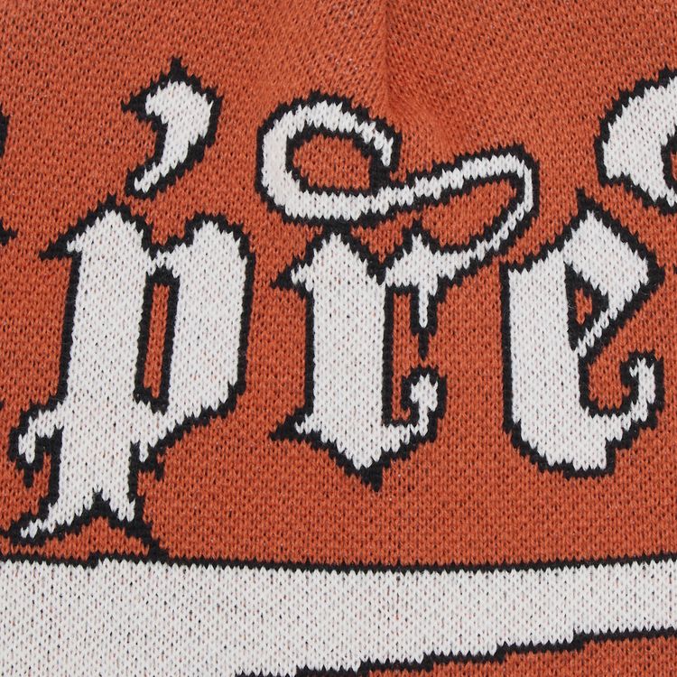 Supreme New Era Accent Beanie Orange