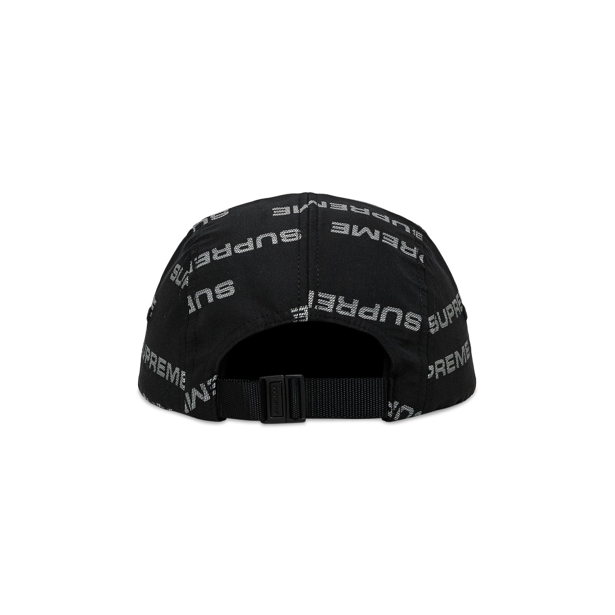 Buy Supreme Reflective Jacquard Camp Cap 'Black' - FW24H18 BLACK
