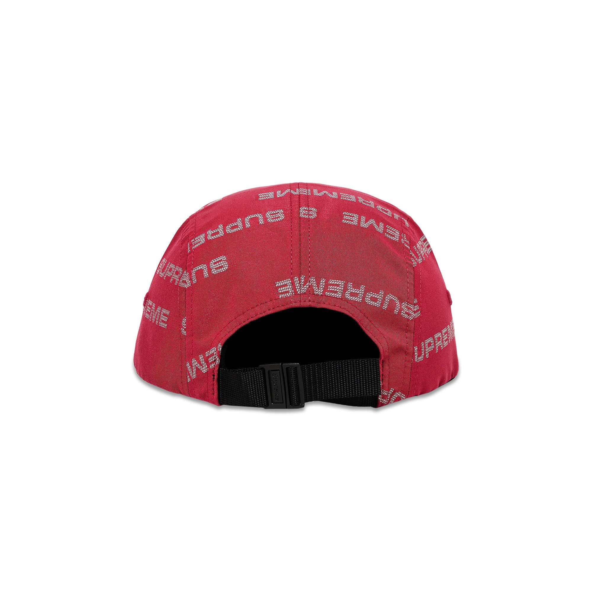 Buy Supreme Reflective Jacquard Camp Cap 'Red' - FW24H18 RED