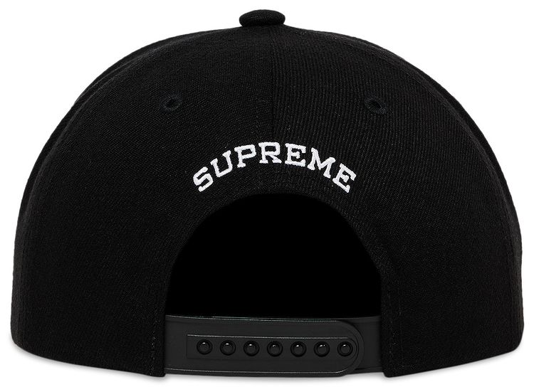 Supreme Rhinestone 5 Panel Black