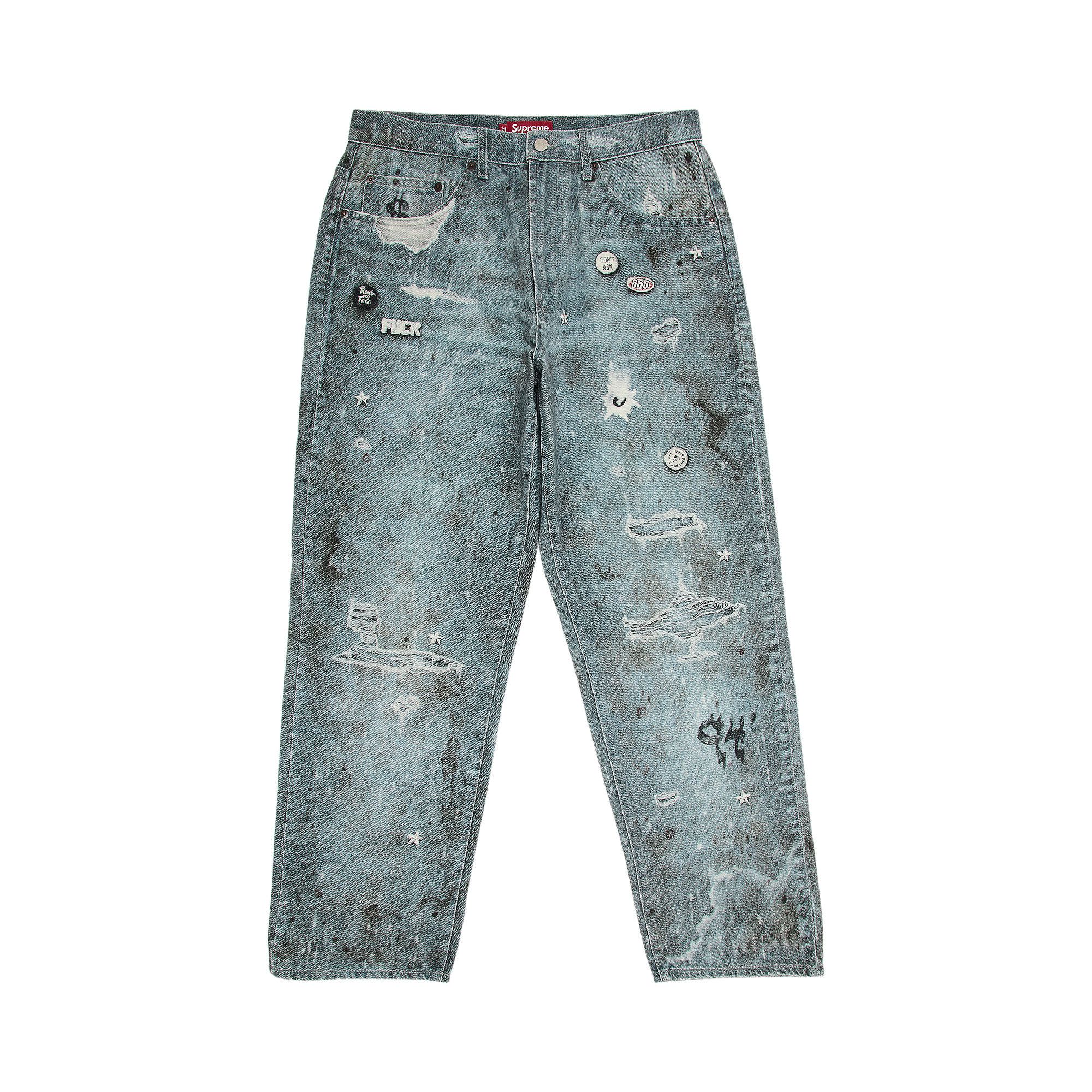 ブランド一覧 | ワールド オンラインストア HJR Supreme Buy Trompe 'Blue Jean Fit Loose L'oeil パンツ