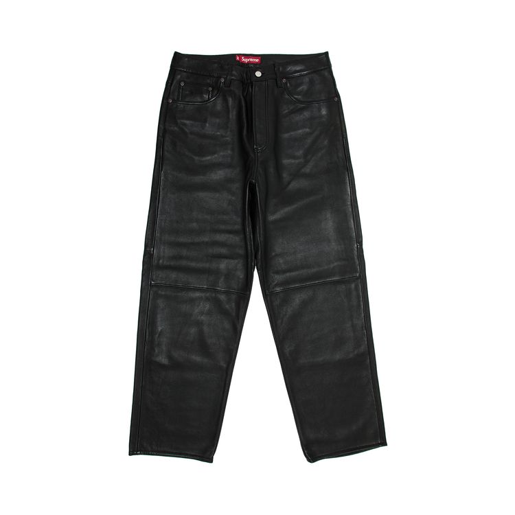 Buy Supreme Leather Baggy 5-Pocket Jean 