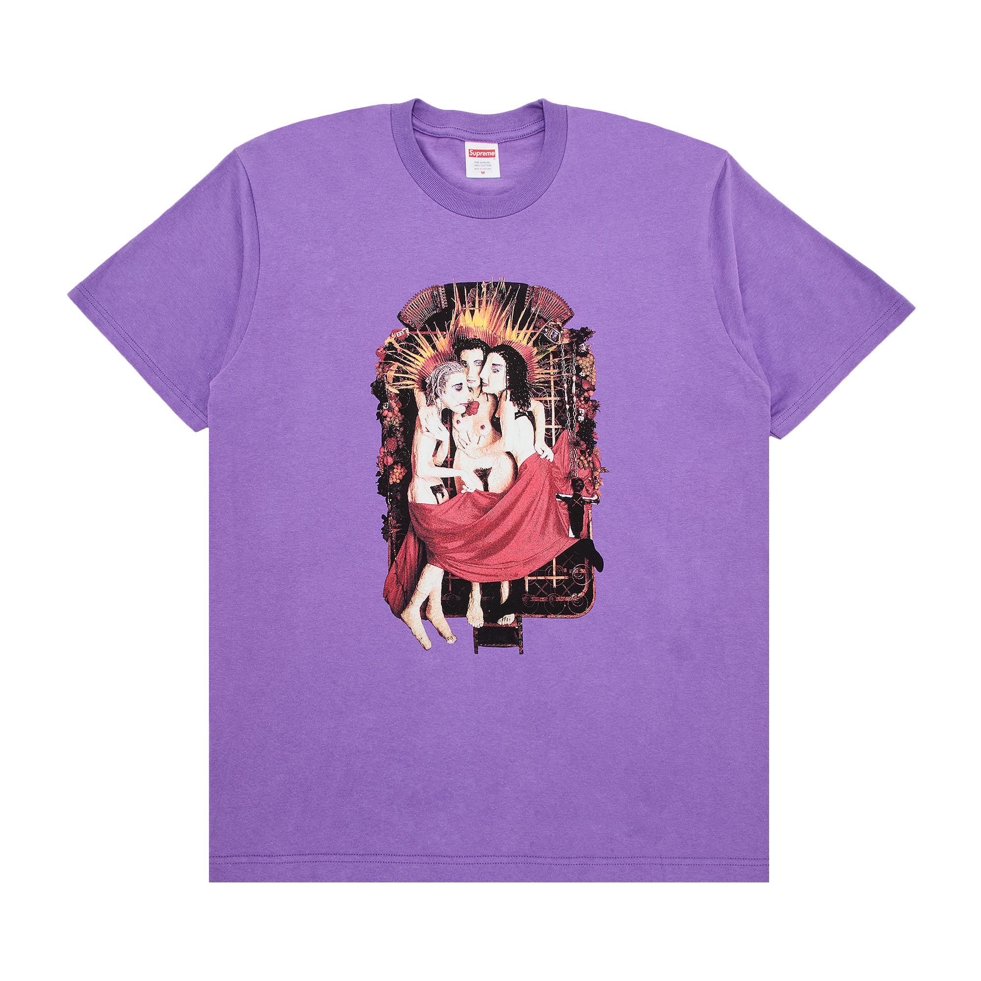 Size xxl Supreme x Jane's Addiction Ritual Tee 'Purple'