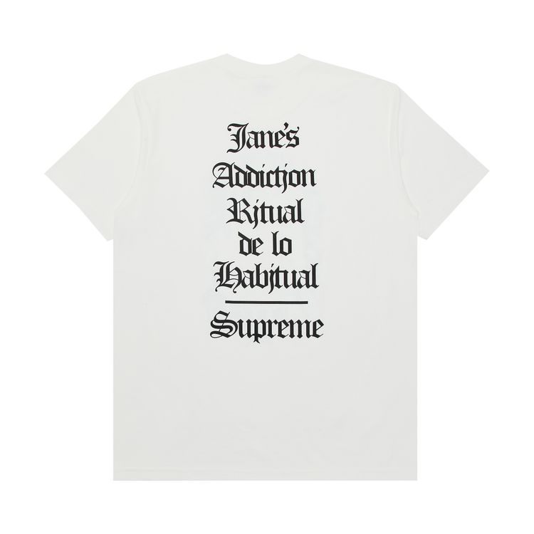 Supreme x Janes Addiction Ritual Tee White