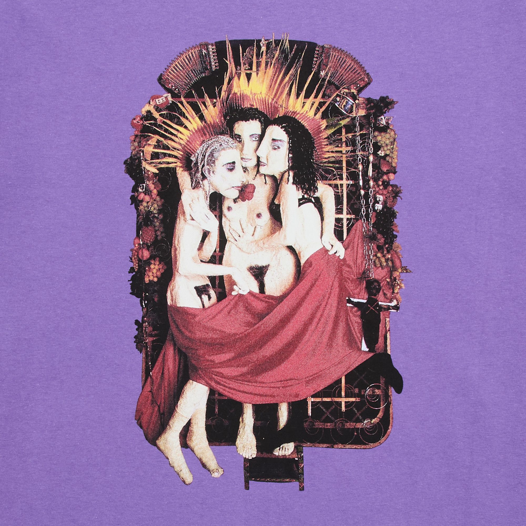 Buy Supreme x Jane's Addiction Ritual Tee 'Purple' - FW24T17
