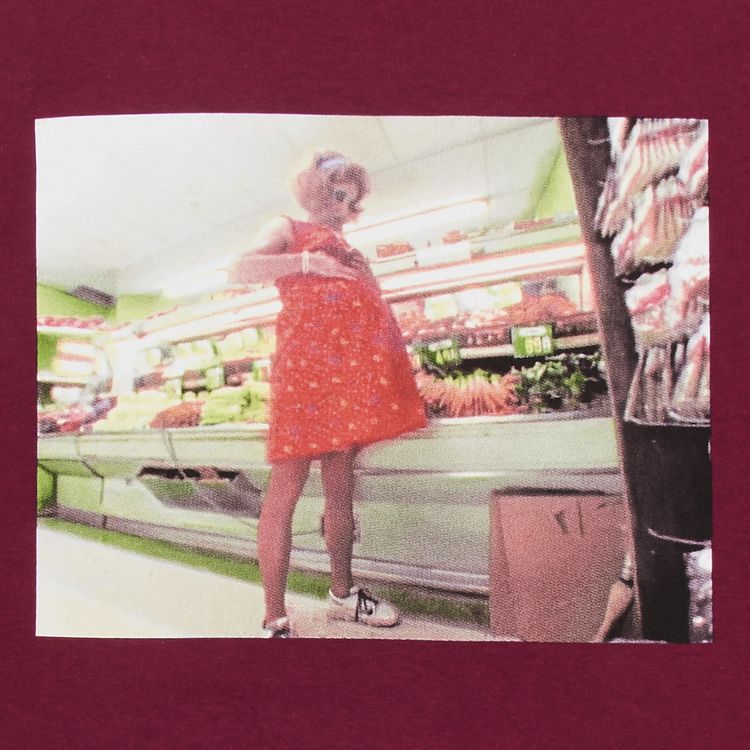 Supreme x Janes Addiction Stealing Tee Cardinal