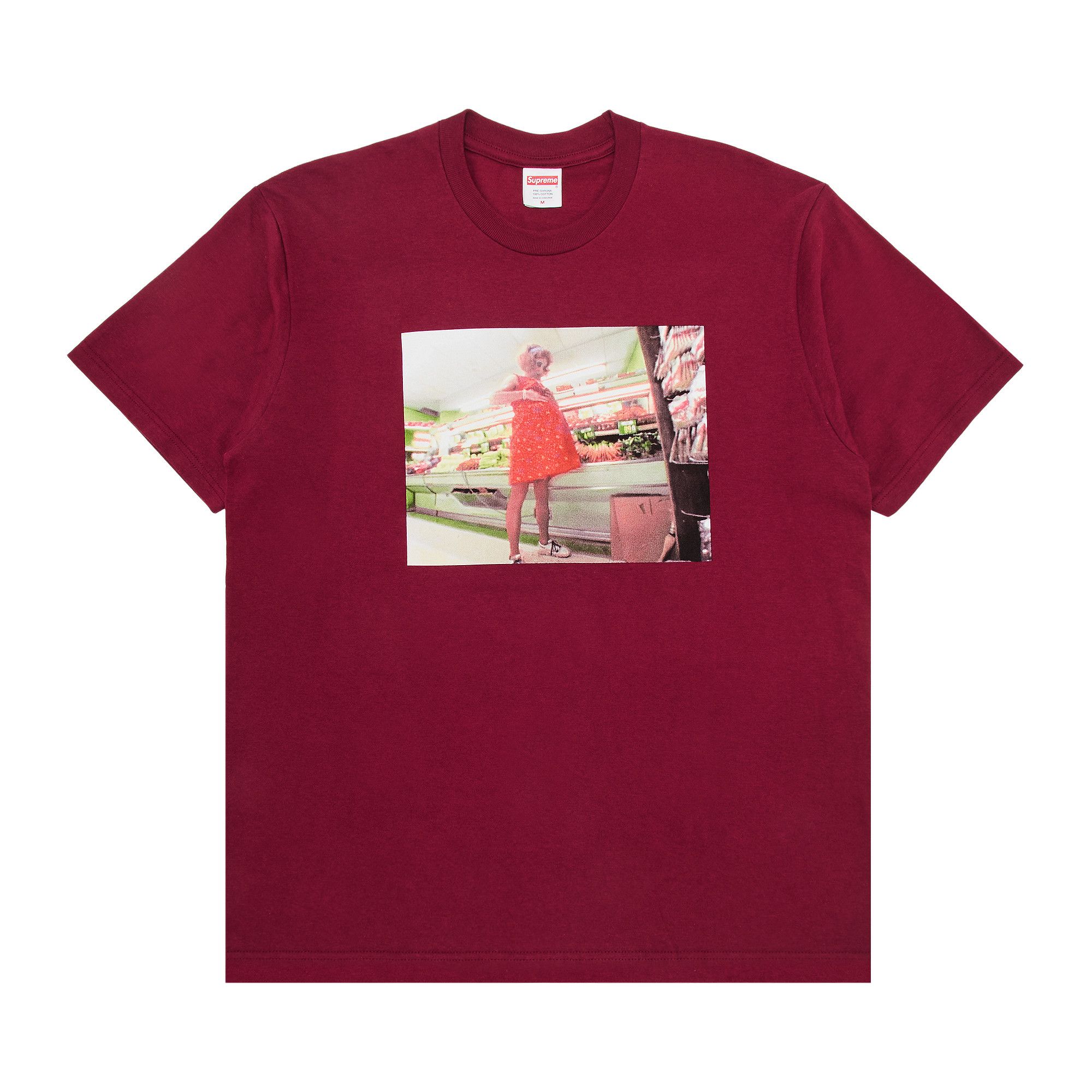 Buy Supreme x Jane's Addiction Stealing Tee 'Cardinal