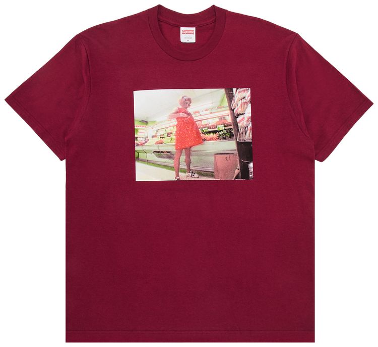 Supreme x Janes Addiction Stealing Tee Cardinal