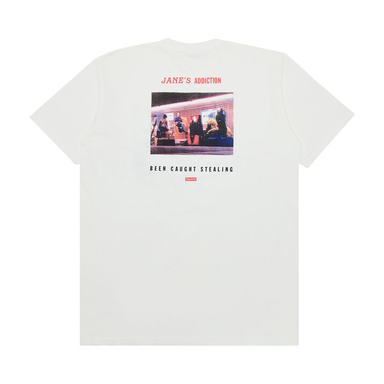 Supreme x Janes Addiction Stealing Tee White