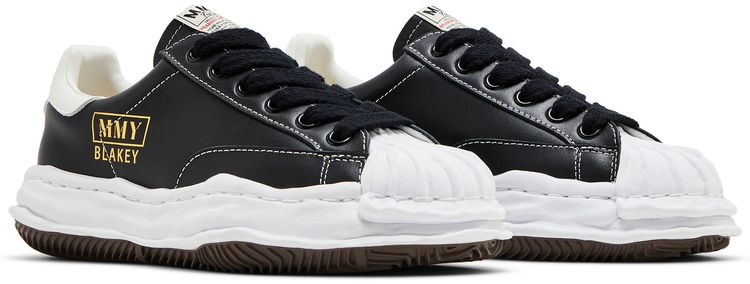 Maison Mihara Yasuhiro Blakey OG Sole Leather Low Black White