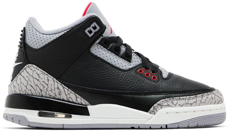 Air Jordan 3 Retro OG GS Black Cement 2024