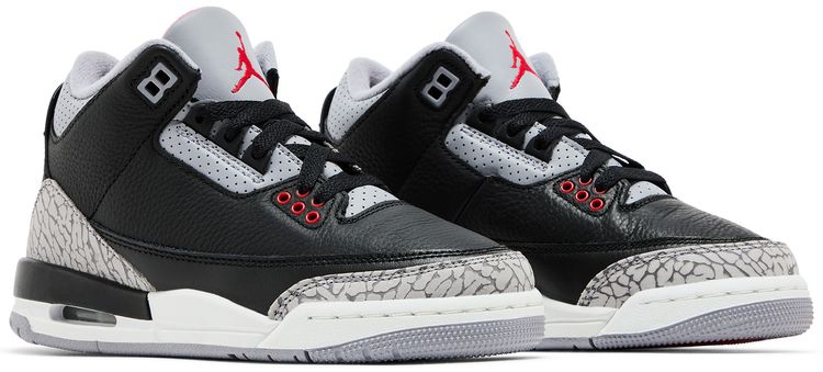 Air Jordan 3 Retro OG GS Black Cement 2024