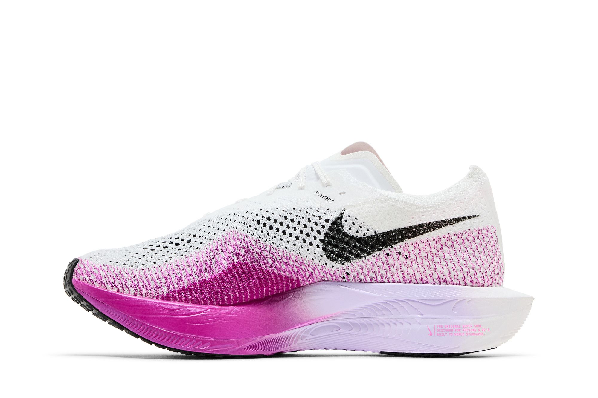 Buy Nike ZoomX VaporFly Next% 3 'White Vivid Purple