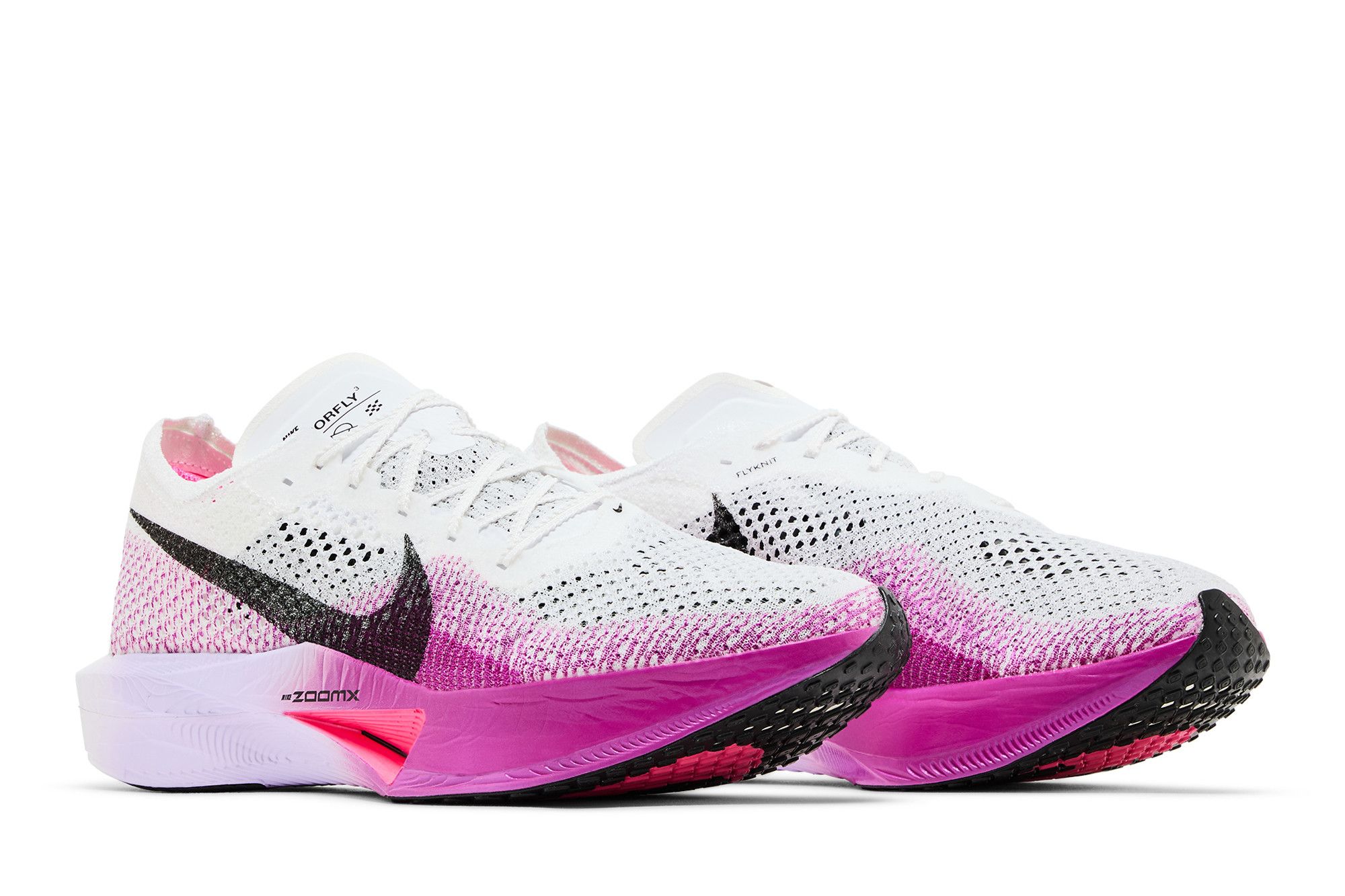Buy ZoomX VaporFly Next% 3 'White Vivid Purple' - DV4129 104