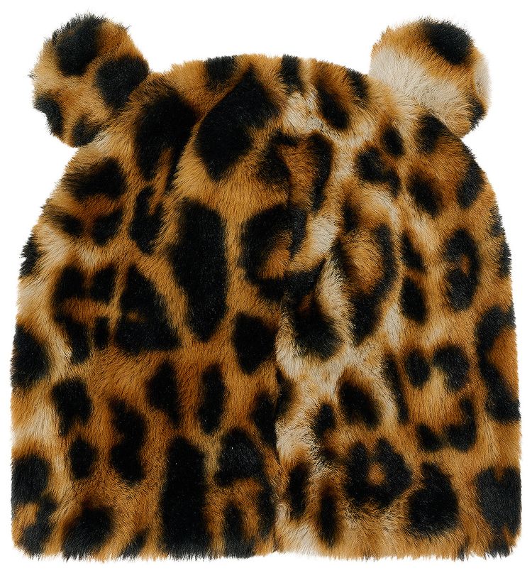 Palace Furry Ears Nein Cuff Beanie Leopard