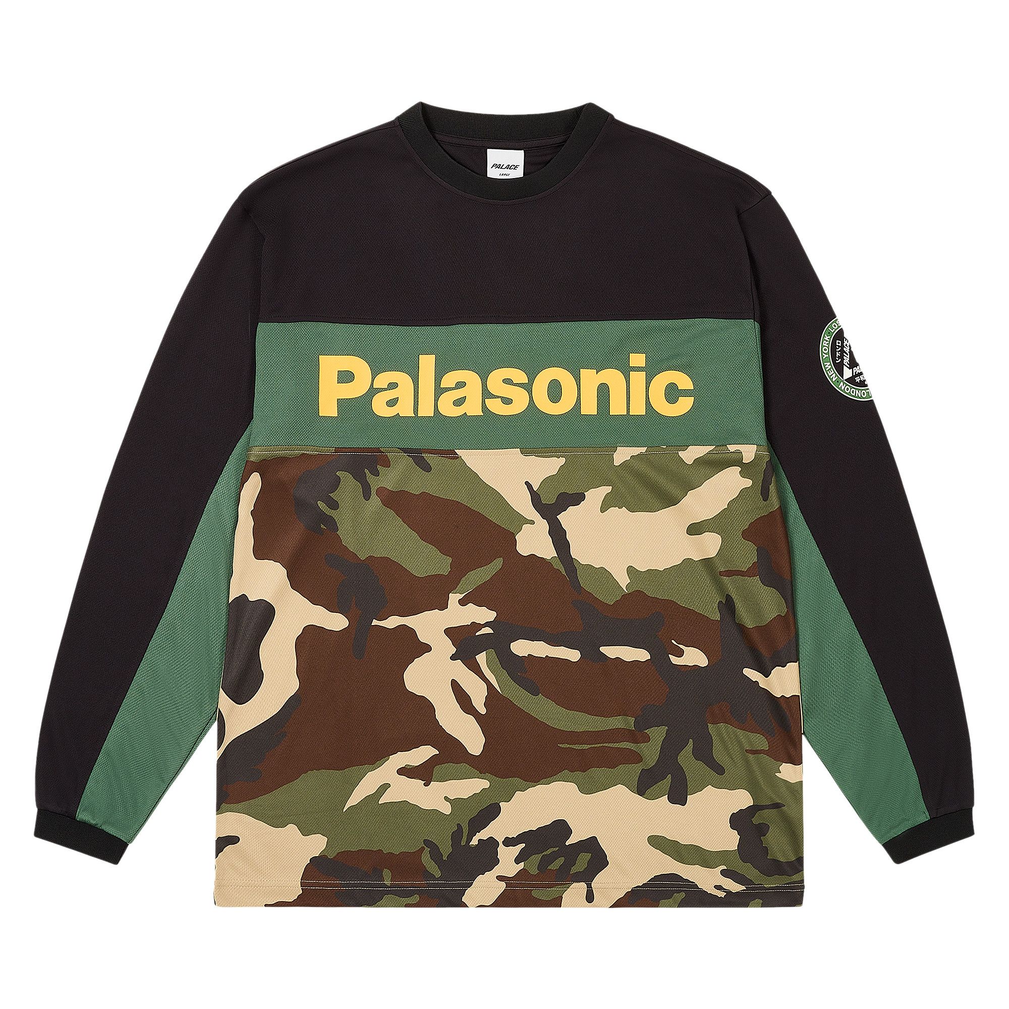 Buy Palace Hi Ya Long-Sleeve 'Woodland Camo' - P27ES049 | GOAT