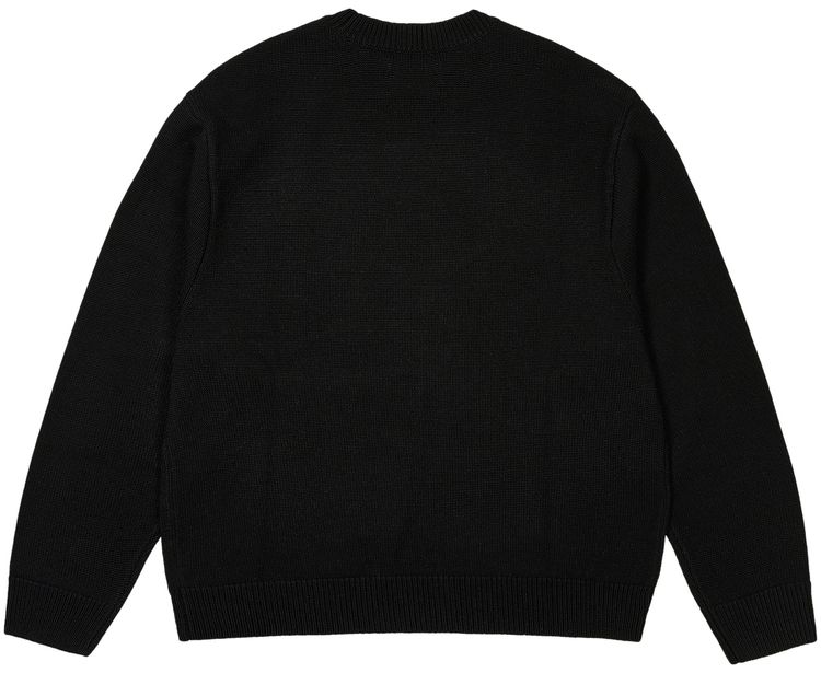 Palace Grape Knit Black