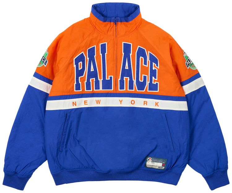 Palace Breakout Half Zip Bomber OrangeBlue