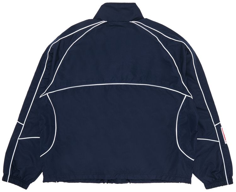 Supreme Reflective Piping Pullover Navy