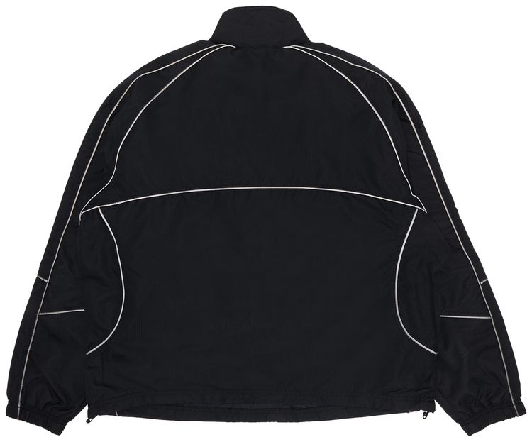 Supreme Reflective Piping Pullover Black