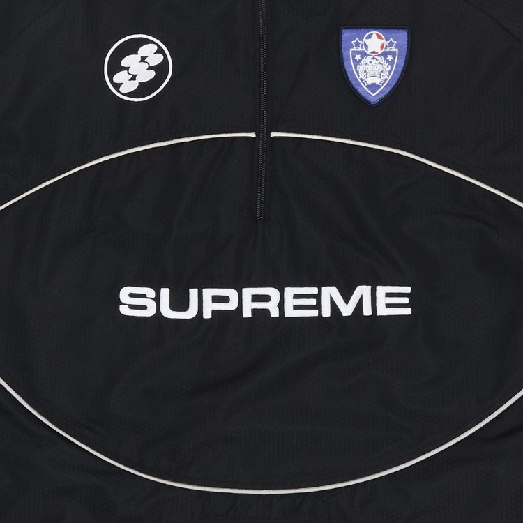 Buy Supreme Reflective Piping Pullover 'Black' FW24J107 BLACK GOAT