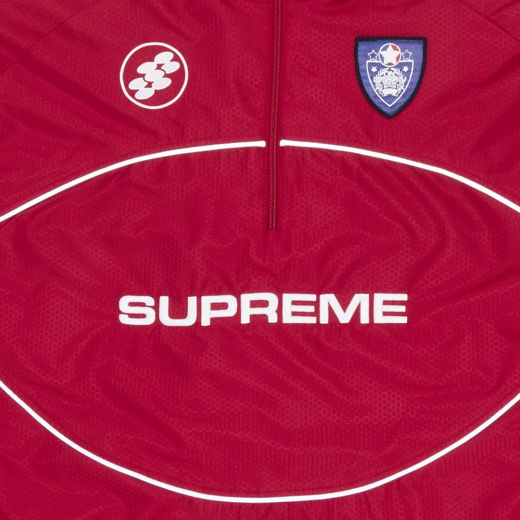 Supreme Reflective Piping Pullover Red