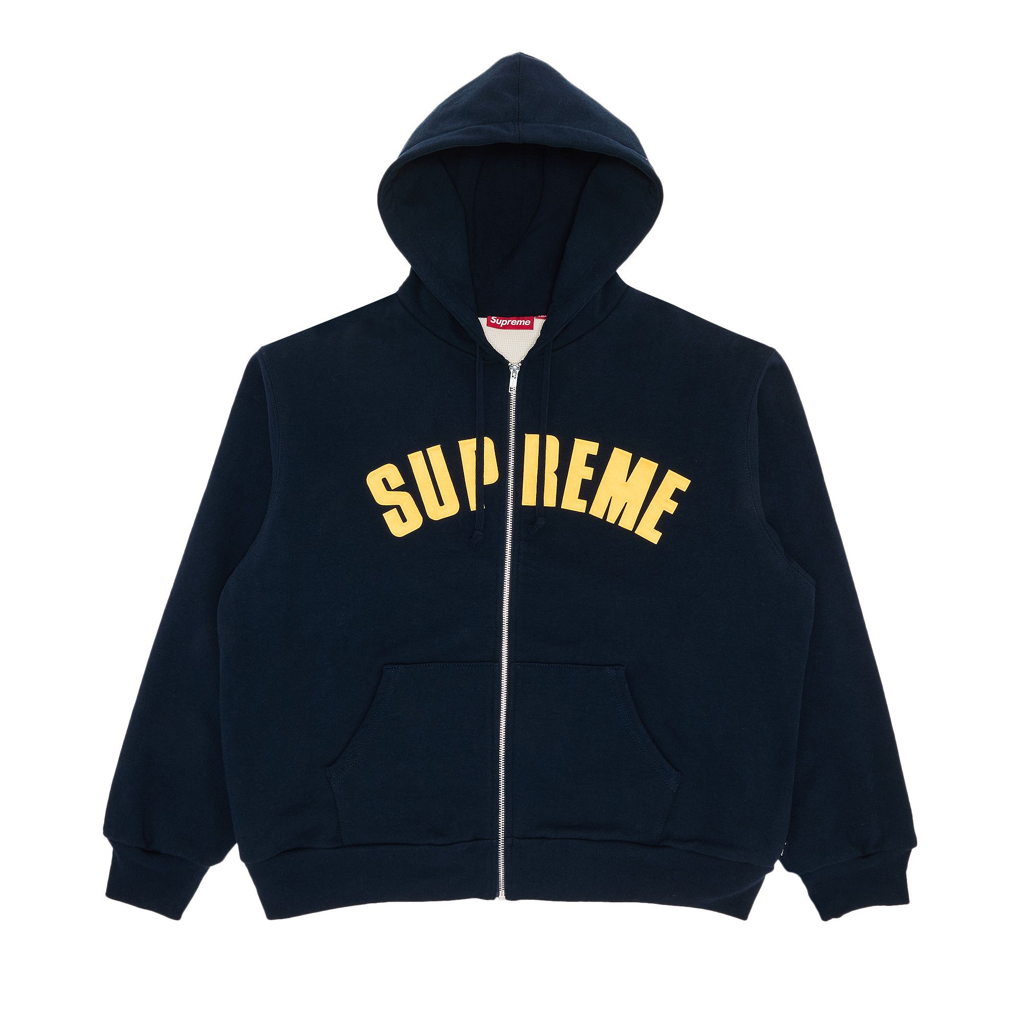 Buy Supreme Arc Thermal Zip Up Hooded Sweatshirt Navy FW24SW42 NAVY GOAT CA