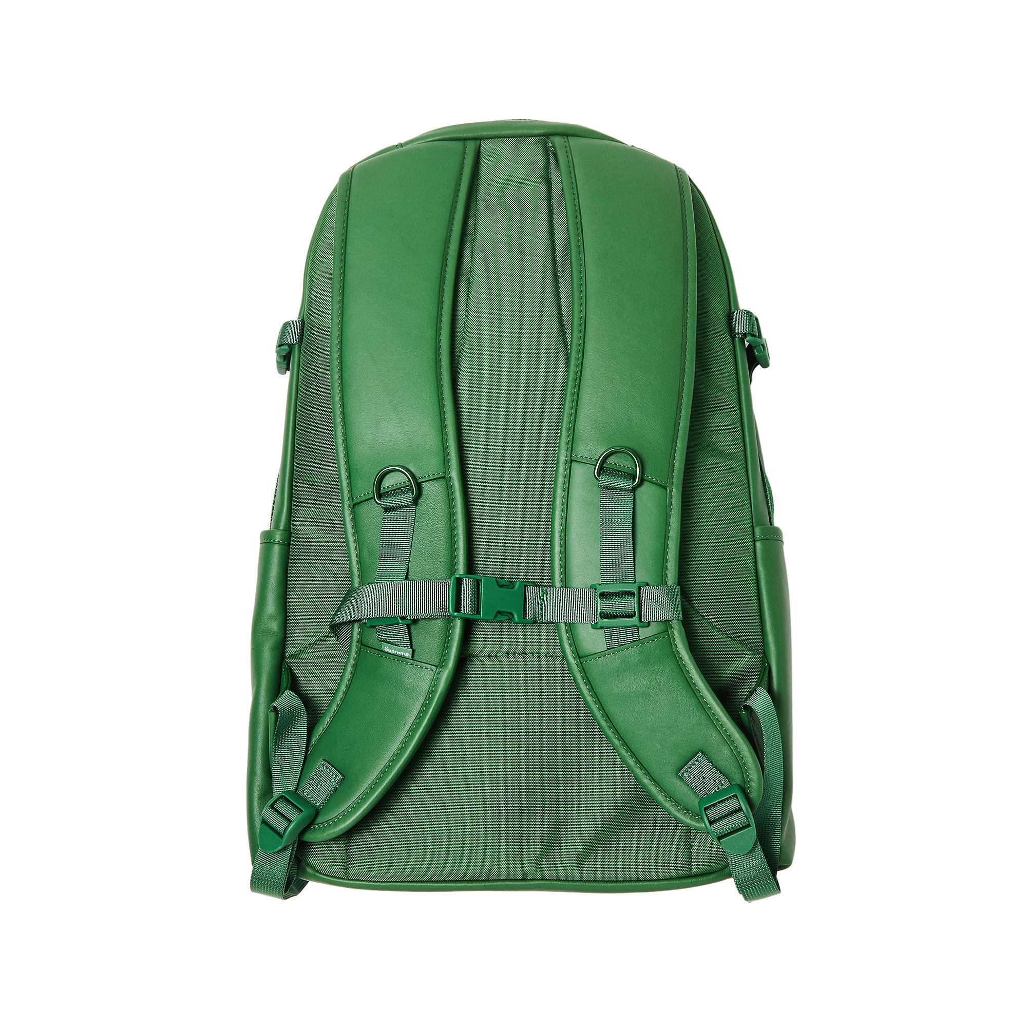Buy Supreme Leather Backpack 'Green' - FW24B42 GREEN | GOAT
