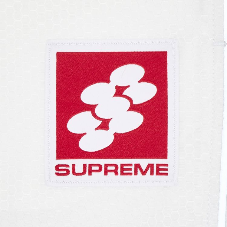 Supreme Reflective Piping Track Pant White