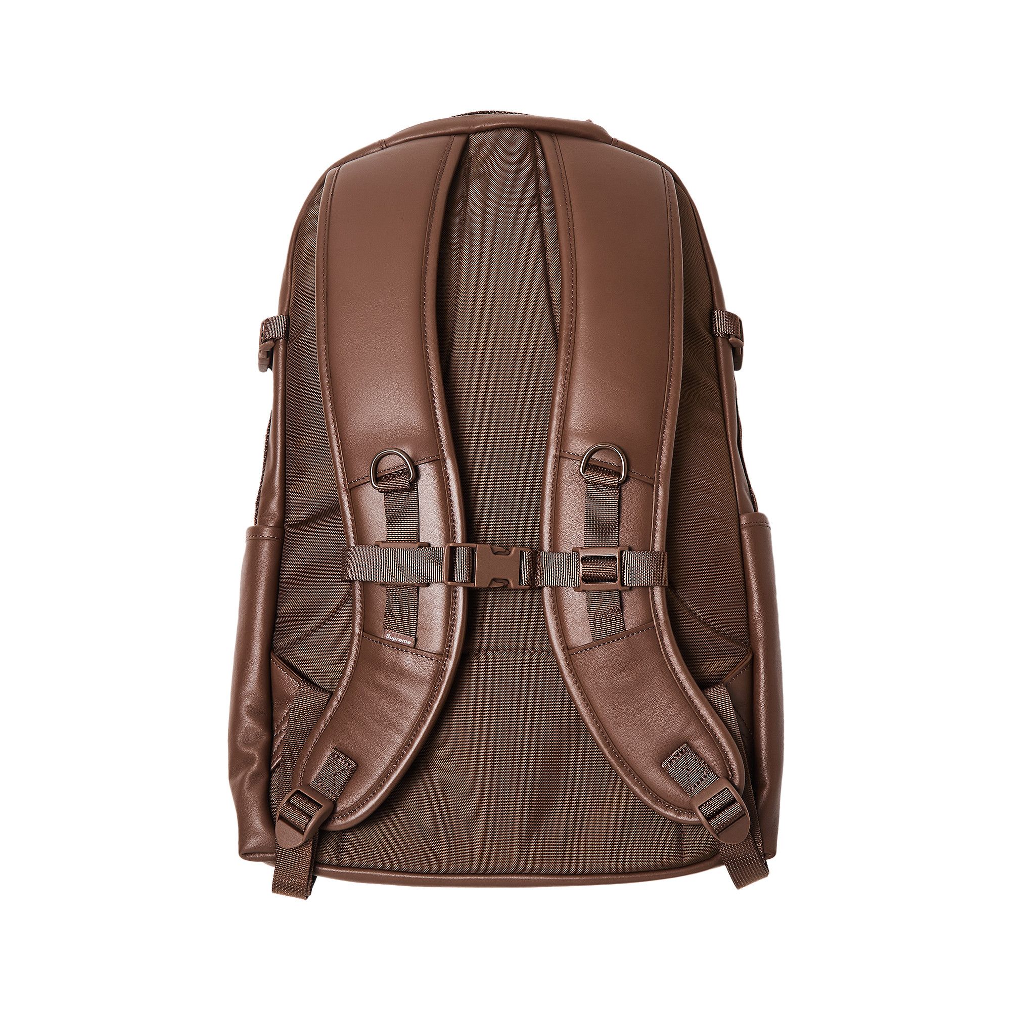 Supreme Leather Backpack (FW23) - $298