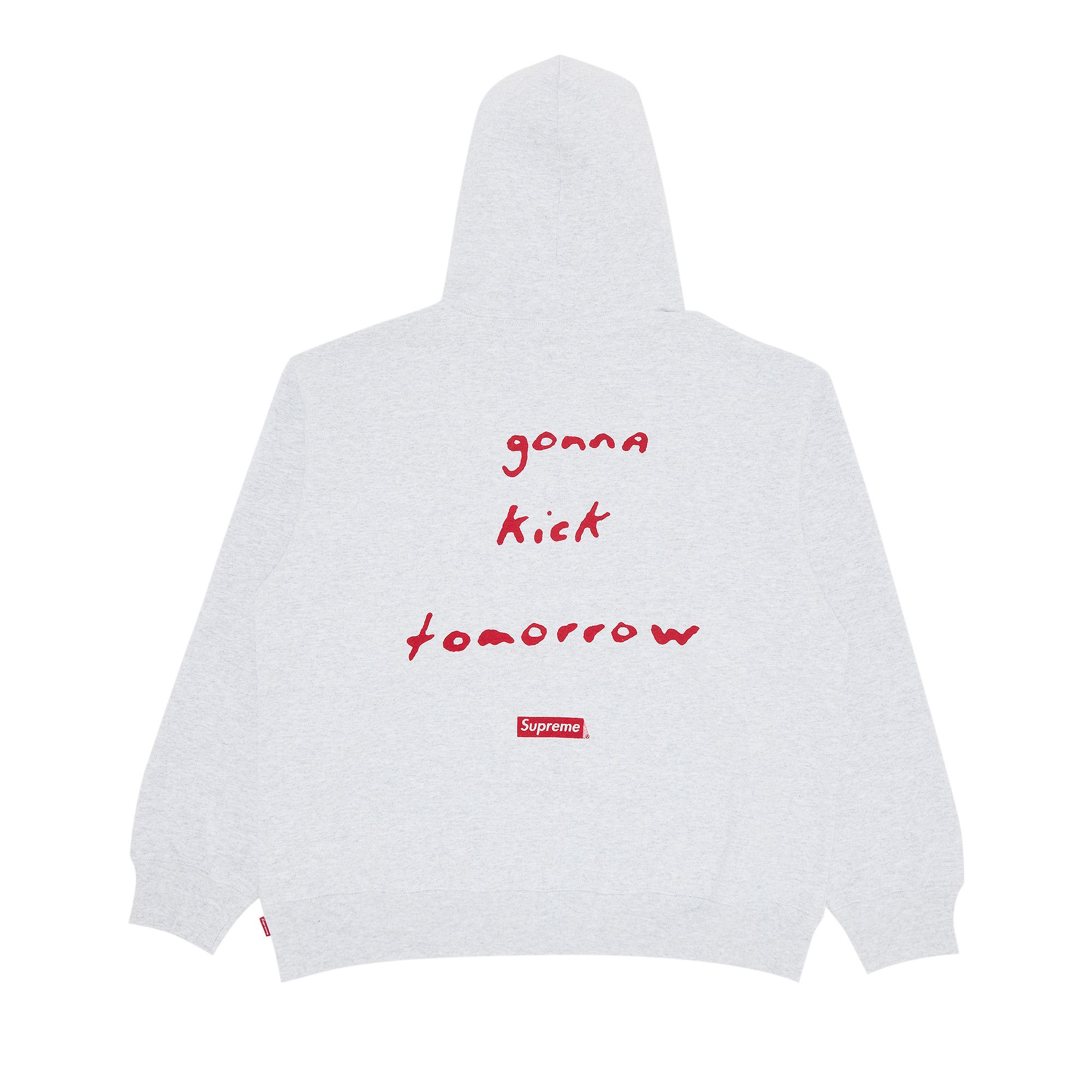 Buy Supreme x Jane's Addiction Hooded Sweatshirt 'Ash Grey