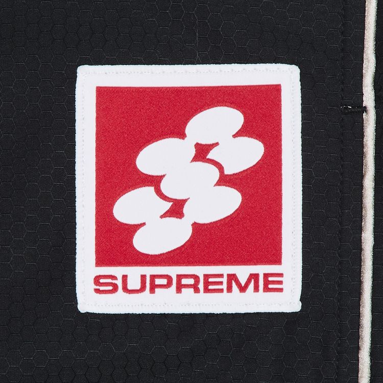 Supreme Reflective Piping Track Pant Black