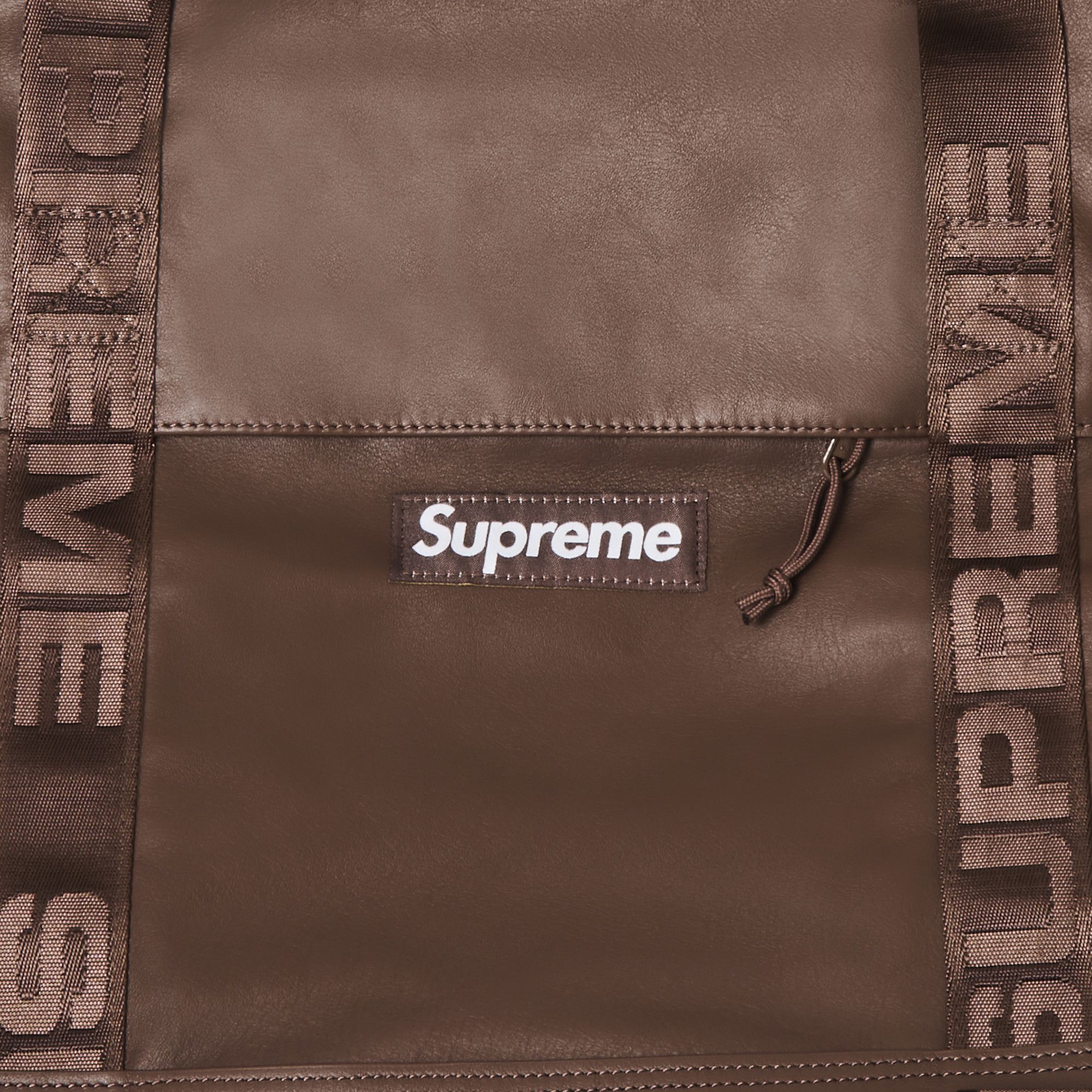 Buy Supreme Leather Duffle Bag 'Brown' - FW24B45 BROWN | GOAT