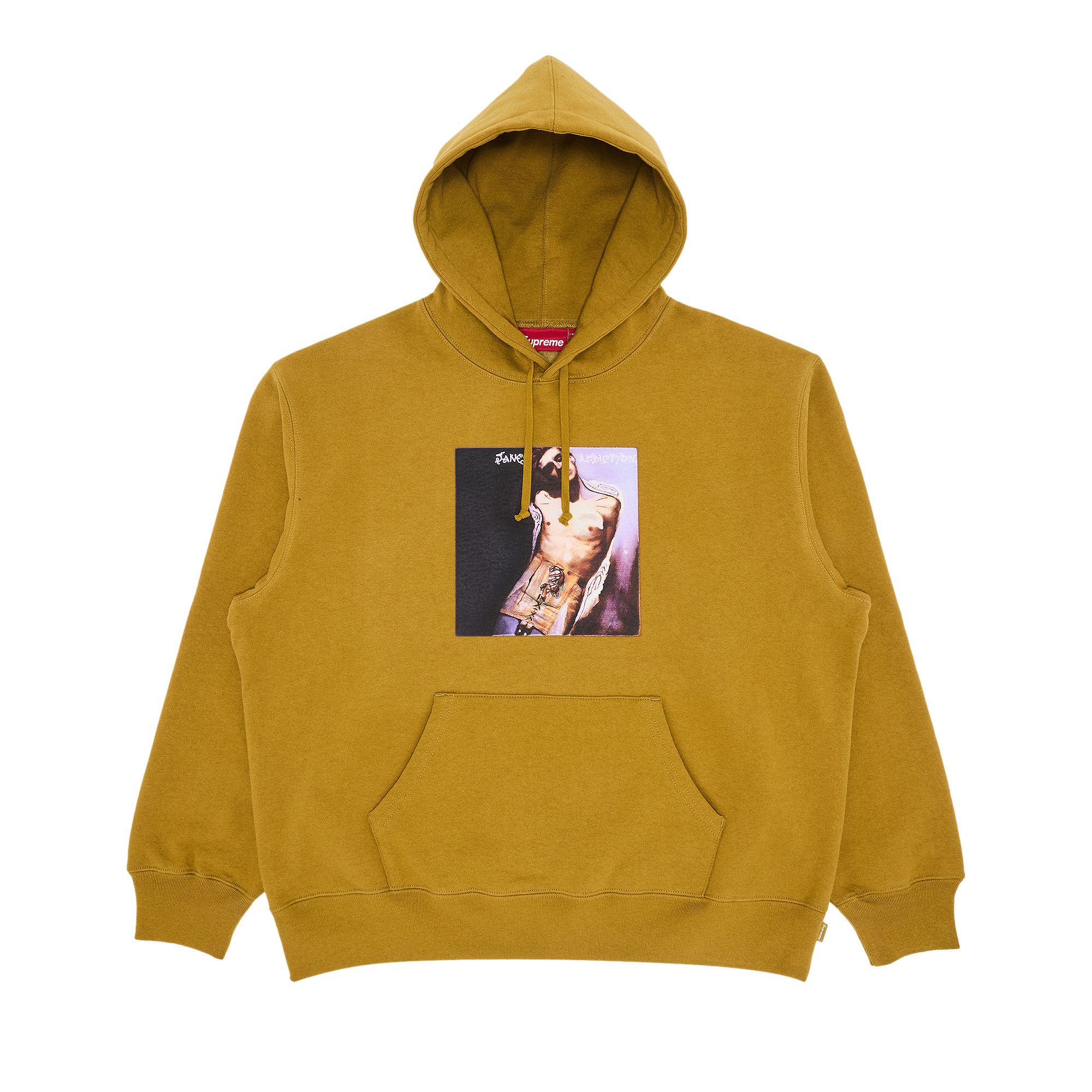 Mustard supreme hoodie shop