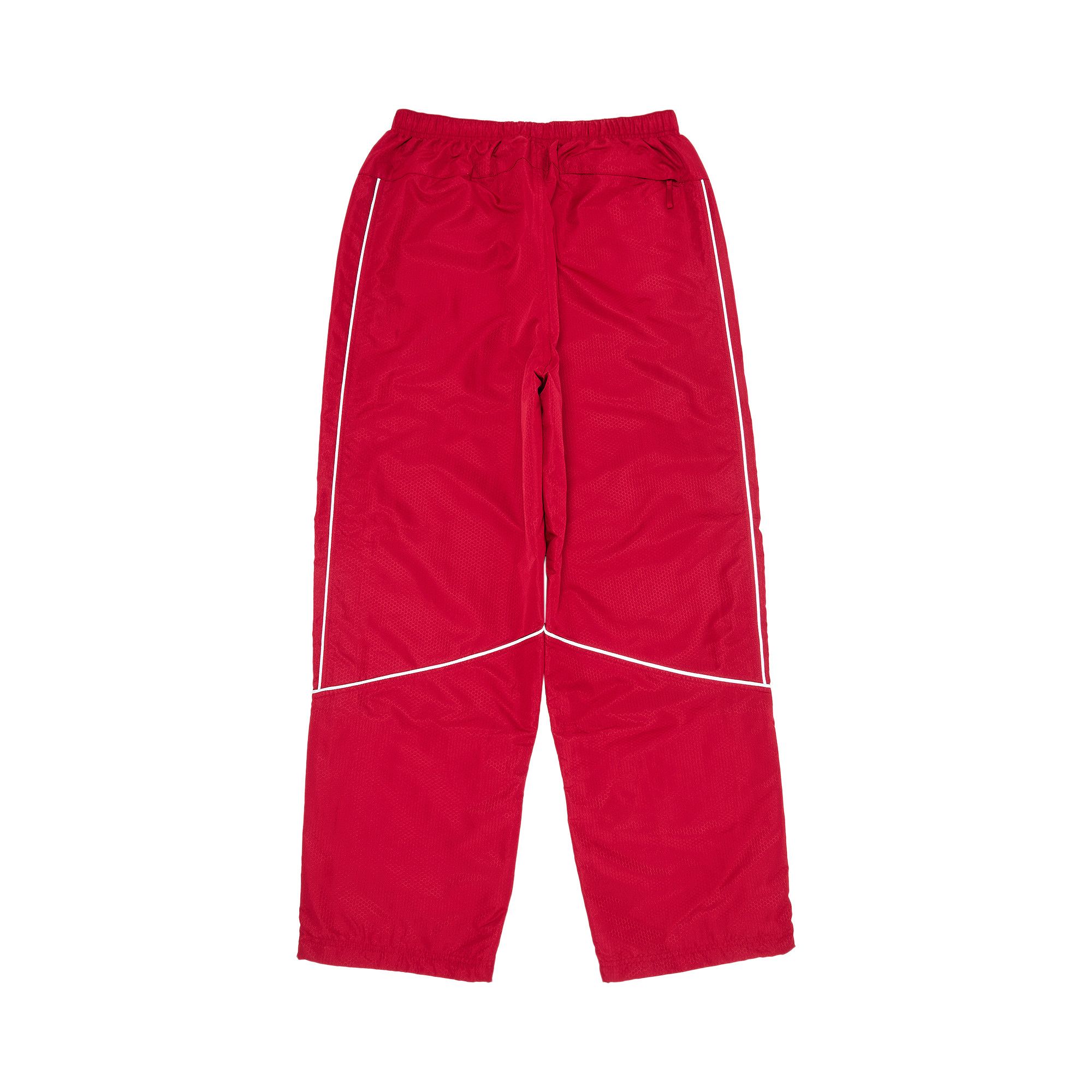 ファッションデザイナー Piping Reflective Supreme Buy Track RED FW24P88 - 'Red' Pant パンツ