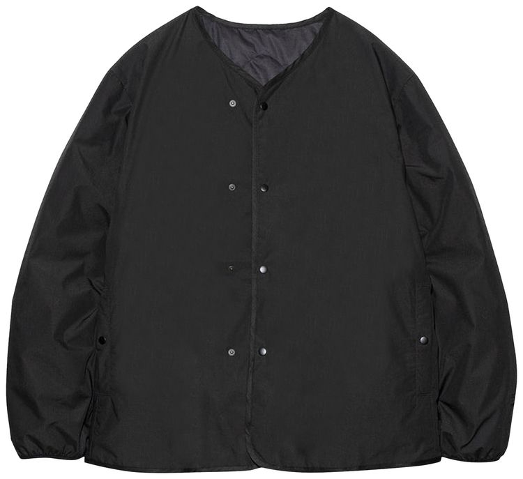 nanamica Reversible Down Cardigan Charcoal