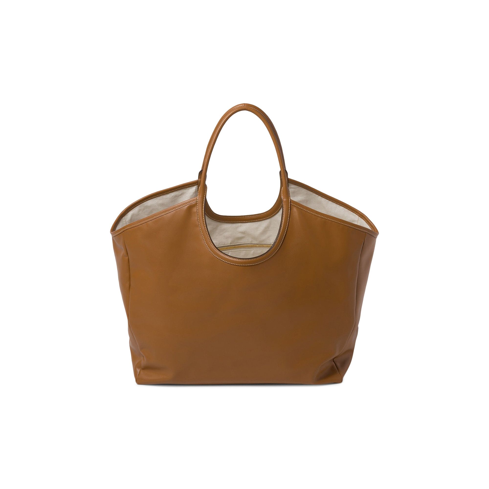 Buy Miu Miu Ivy Leather Shopping Bag 'Cognac' - 5BG286 2CRW