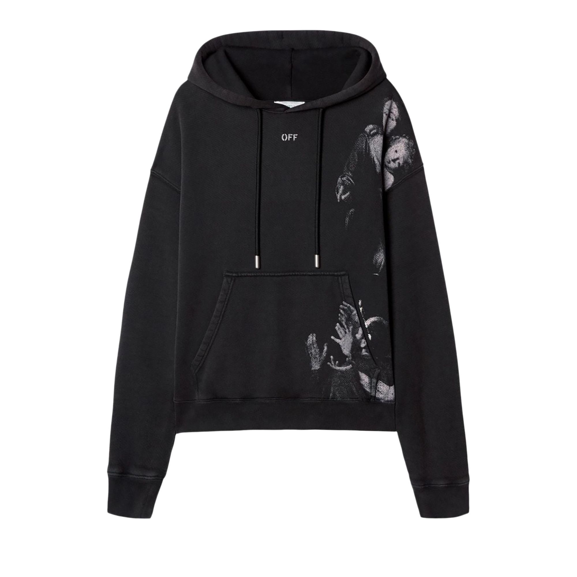 OFF‐WHITE☆BLURRED MARY SKATER HOODIE ウォッシュ加工 Off White | Blurred Mary Skater Hoodie | OTH Hoodies
