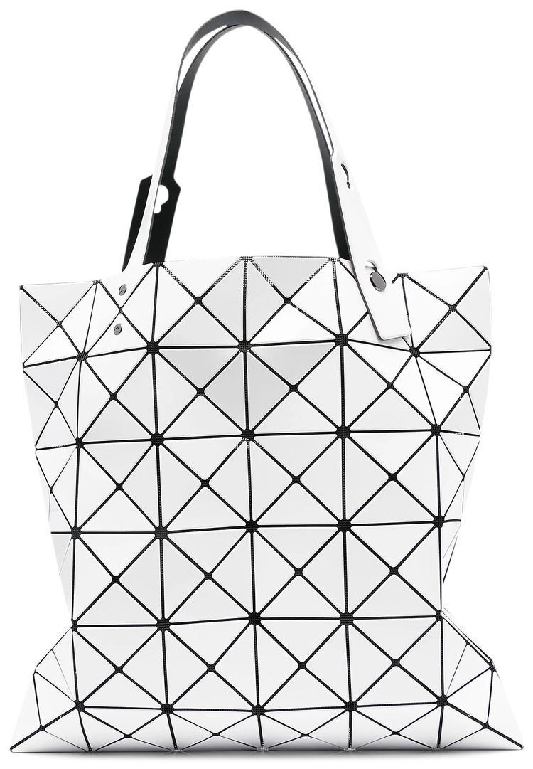 Bao Bao Issey Miyake Lucent Tote Bag White