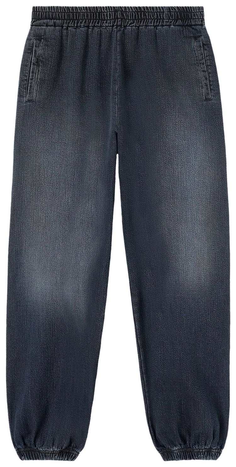 Palm Angels Monogram Series Washed Sweatpants BlackBlack