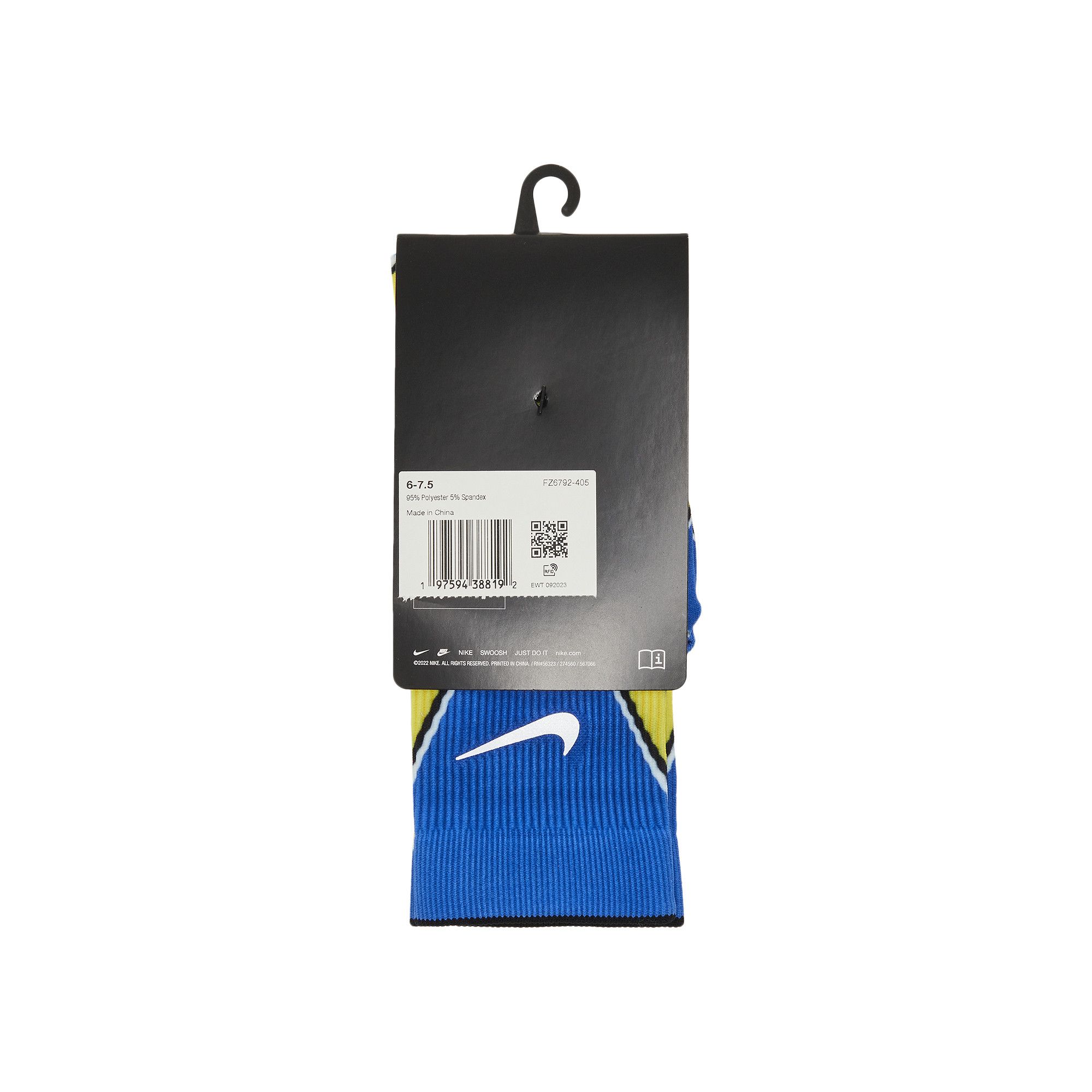 Supreme X Nike Socks Supreme X Nike Lightweight Crew Socks Black