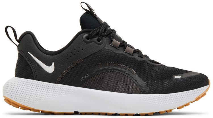 Nike Wmns React Escape Run 2 Black Dark Smoke Grey Gum