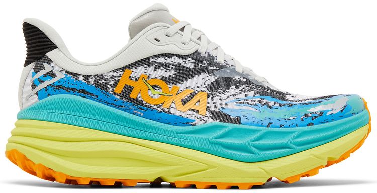 HOKA Stinson 7 White Evening Primrose