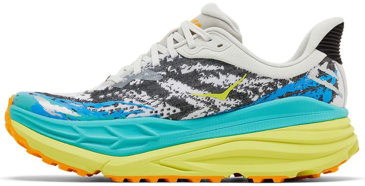 HOKA Stinson 7 White Evening Primrose