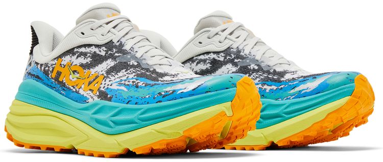 HOKA Stinson 7 White Evening Primrose